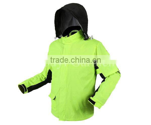 motorcycle raincoat waterproof pvc plain rain jacket