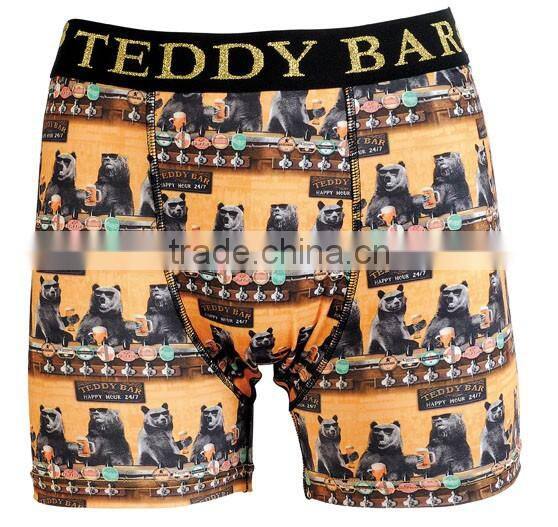 Men underwear with sublimation print
