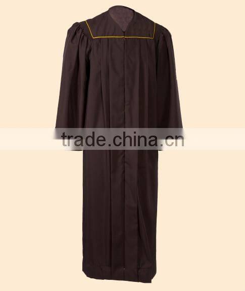 High school/university graduation clothes with graduation gown/hood/cap