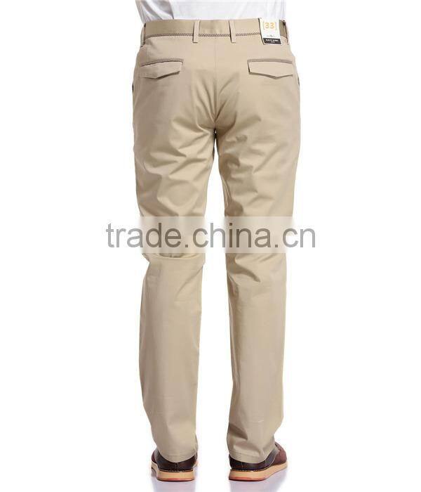 High quality hot sale 100% cotton latest design pants men trousers
