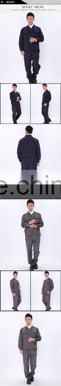 Blue Wearproof Fabric Long Sleeves Workers Summer Cooling Coat