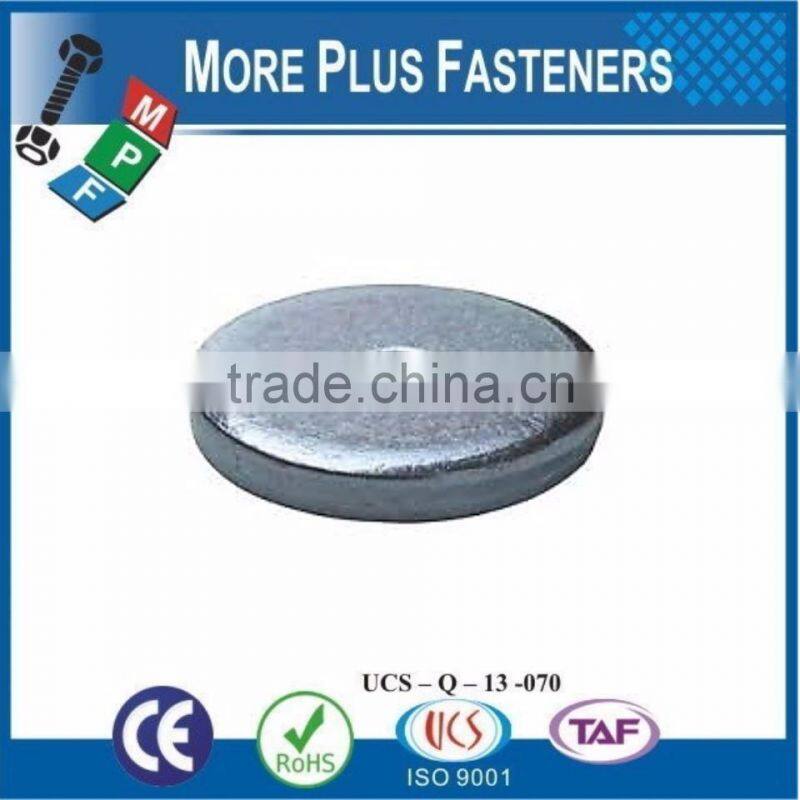 Made in Taiwan Low Carbon Zinc Finish Steel Extra Thick Stainless Sleet Thick Zinc Plated Fender Washer