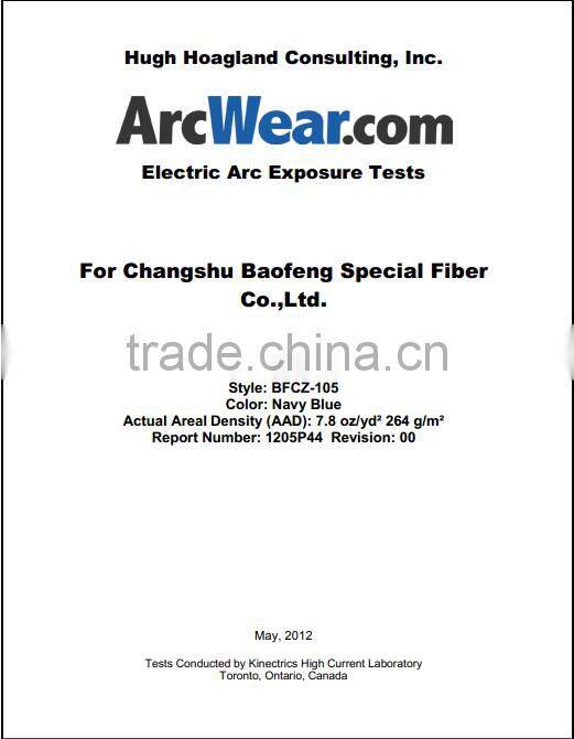 Aramid blended FR Fabric for Abrasion Resistance