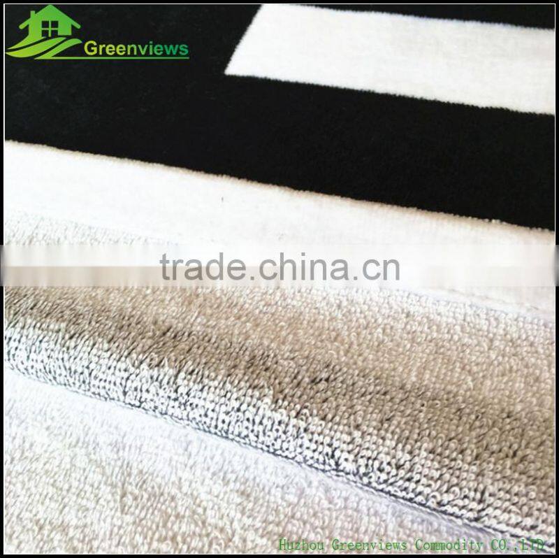 Promotional beach towel organic cotton towel printed beach towel cutom
