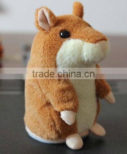 Russian hot toy voice repeater talking hamster