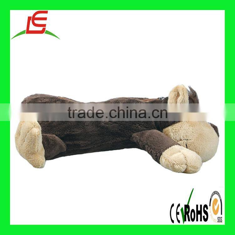 C099 Cute Cartoon Animal Design Monkey Chimp Soft pencil case