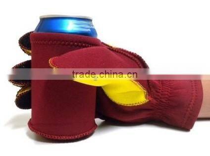 Wholesale customized logo neoprene beer cooler holder for bottles or cans bulk