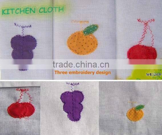 100% Cotton Gauze Towel Cheese Cloth and Kitchen Cloth 38CM X 38CM One Bag with 5pcs In Stock