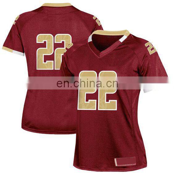 womens blank american custom football jersey