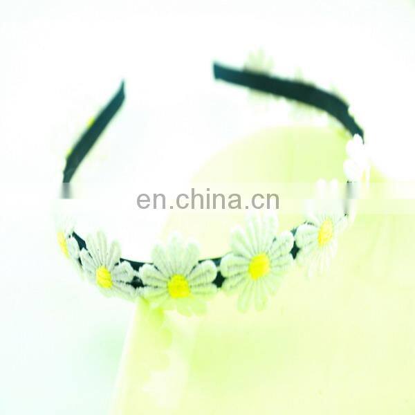 Bohemia Sunflower hair accessories handmaded flexible hair band