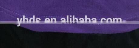 2017 Men's fashion purple polo t-shirt with special design stripped collar