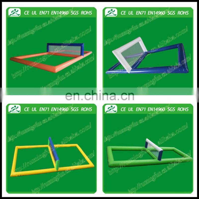 inflatable beach volleyball court/inflatable water volleyball court/inflatable volleyball toys for sale