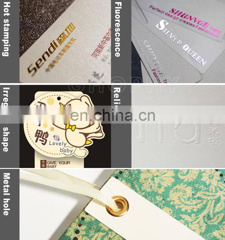 paper hang tags for clothing, t-shirt hang tag