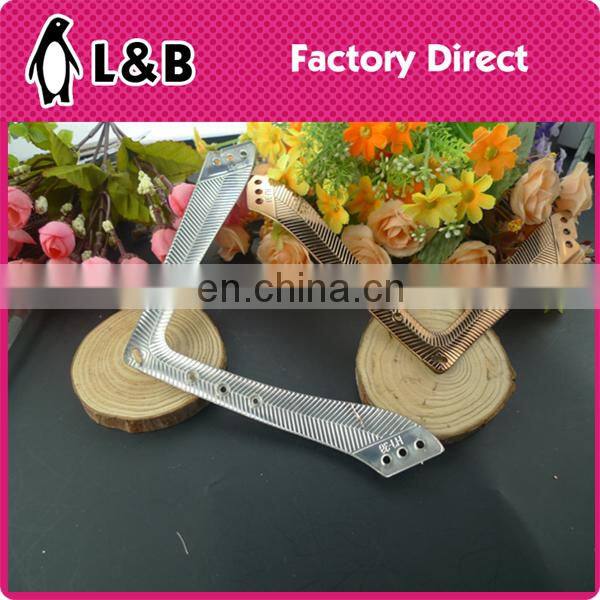 2017 new popular wholesale shoe accessories lady vamp shoes upper