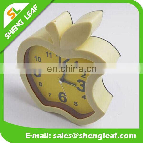 The latest plastic cartoon clock Creative household practical alarm clock
