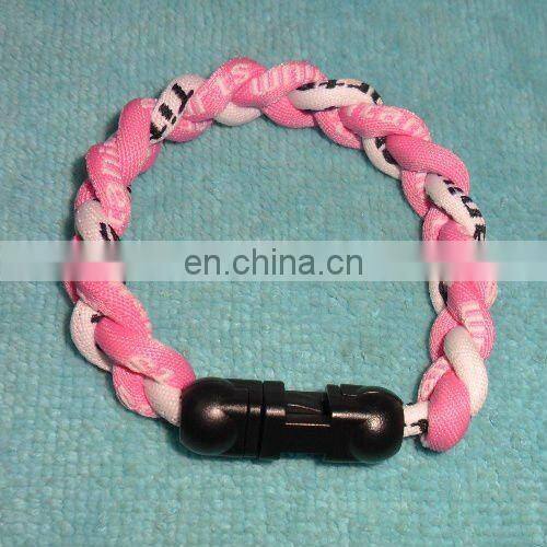 hang-knitted friendship fabric bracelets