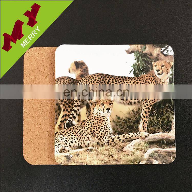 Guangzhou manufacturer wood coaster / cork coaster