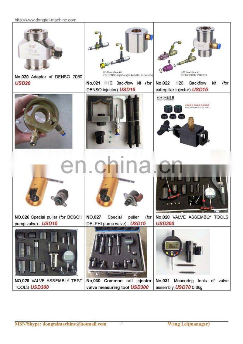 No,001 Full set common rail tools