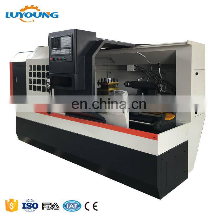 CK6160 cnc turning machine working high speed cnc lathe machine