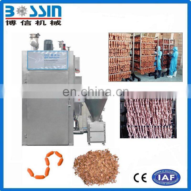 High pressure hot sell sausage smoke bacon machine