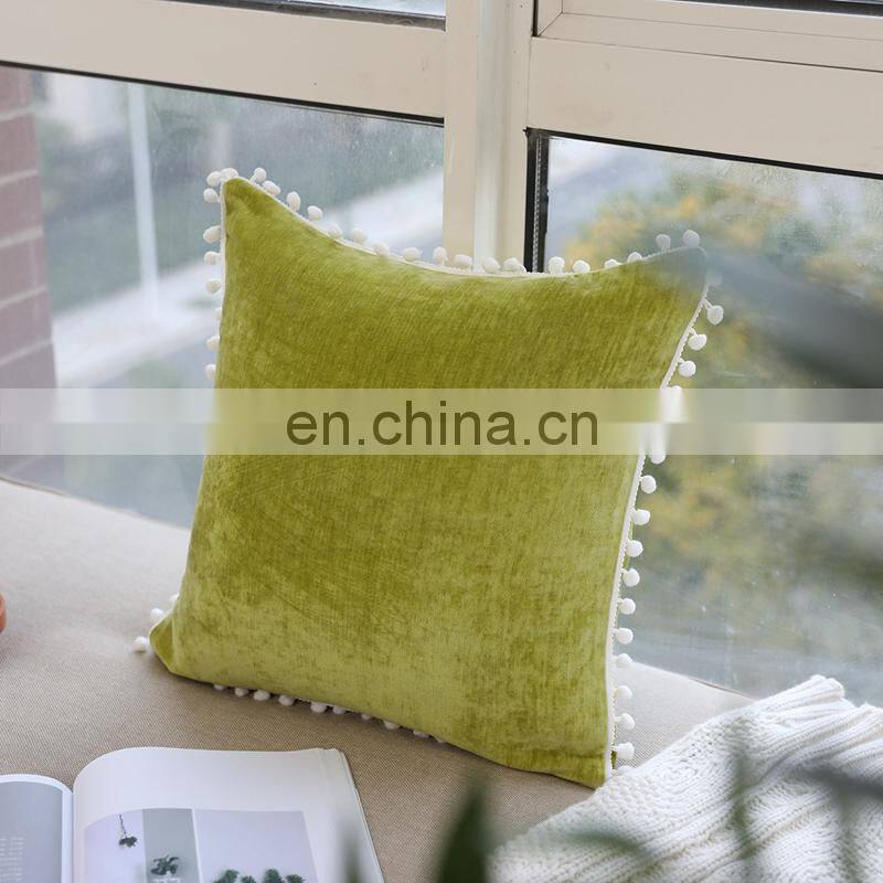 i@home INS morden simple pear cute nordic style velvet soft pillow cushion cover without core