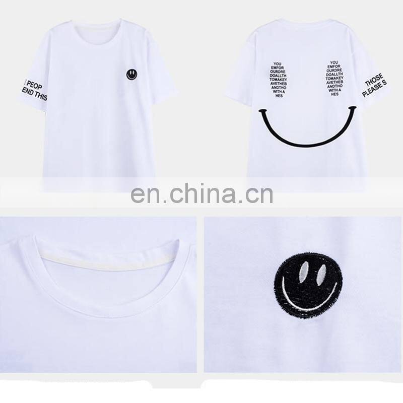 Loose Wear Hip Hop Style Printing Girl T Shirts, Cotton Women Tees