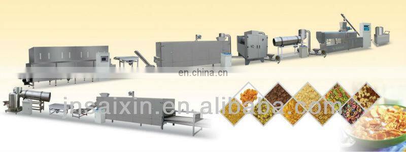 Fully automatic Kelloggs corn flakes and baby breakfast cereal manufacturing plant