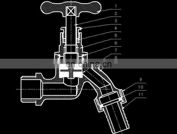 JD-2045 water tap brass bibcock