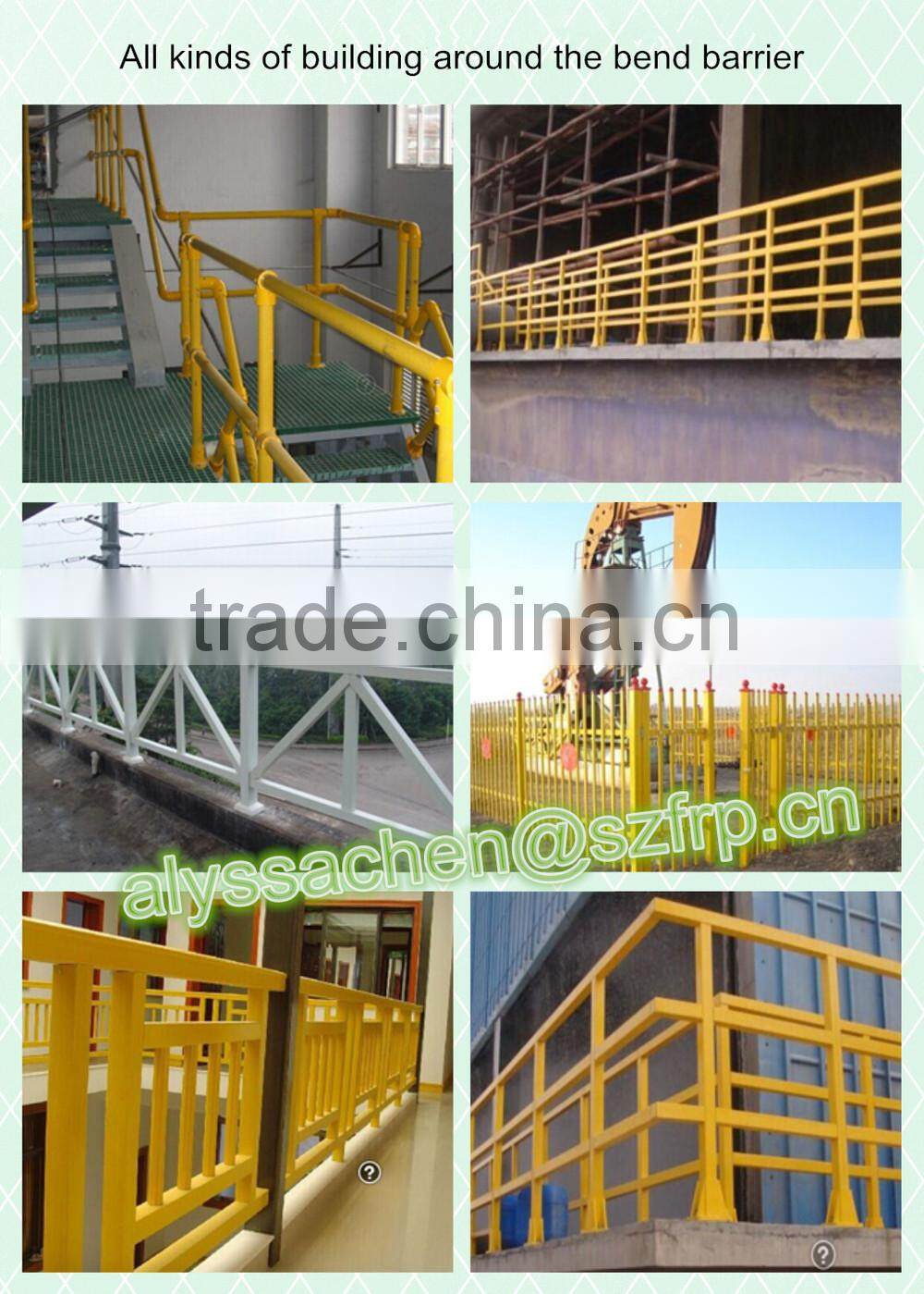 FRP Fence designed by pultruded profiles