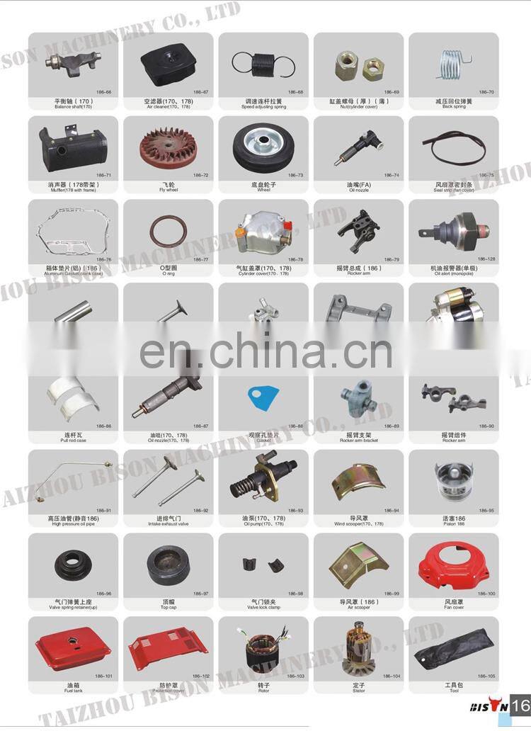 Air Filter and Housing Replacement Part for BS160 170 Chinese 2KW~3KW Gasoline Generator