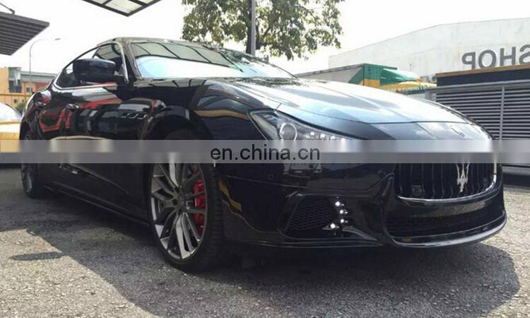 Ghibli body kits fit for Maserati Ghibli 13y~ to ASPEC style body kits FRP/carbon fiber material