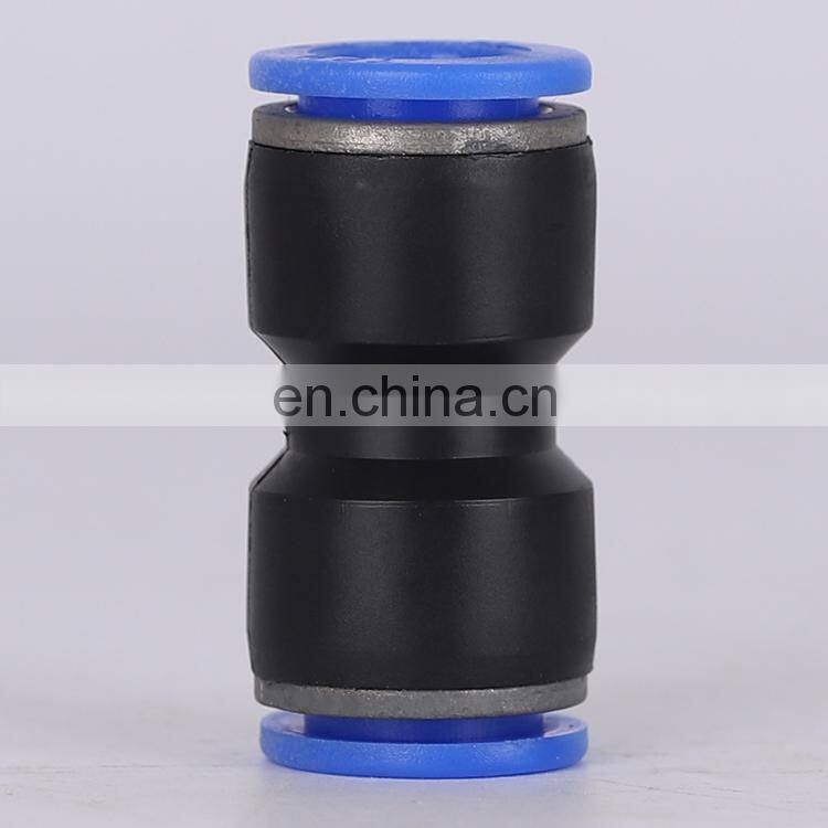 M4 M6 M8 M10 M12 PU Types Of Push In Straight Connector Plastic One Touch Air Hose Fittings Pneumatic