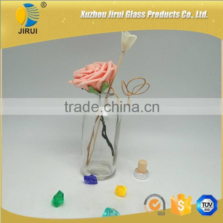 200ml aroma reed diffuser glass bottle with silver cork