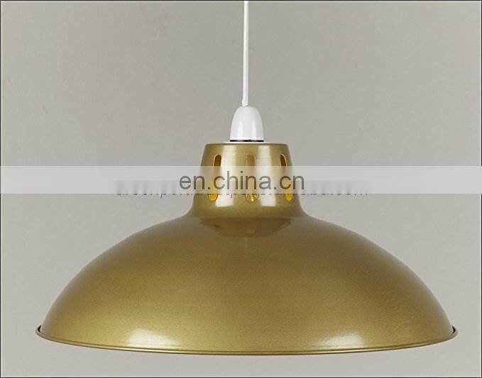copper plated hammered pendant lamp
