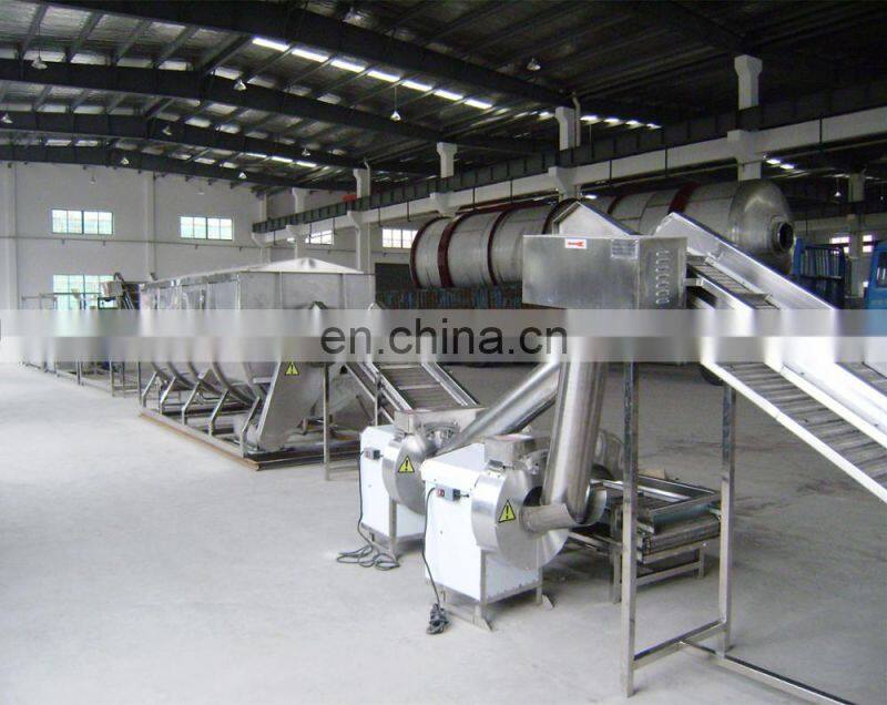 Automatic industrial frozen french fries making machine auto commercial frozen potatoes produce machines cheap price for sale