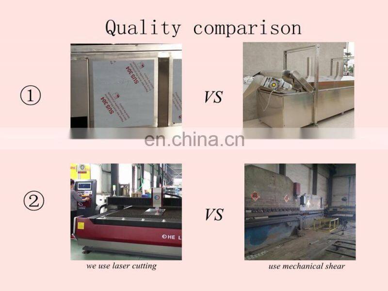 XDX 500kg/h full automatic frozen french fries machinery for potato french fries production line