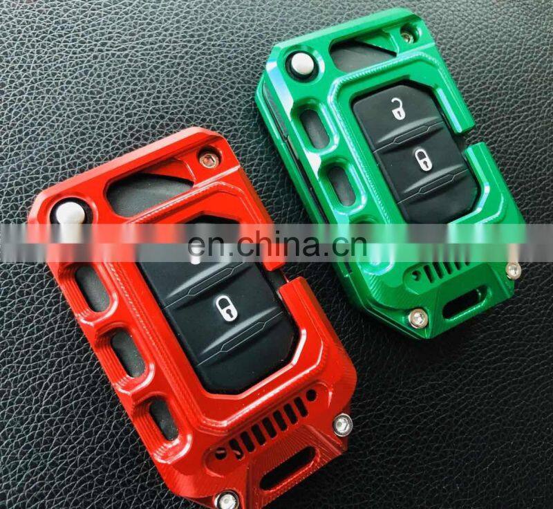 JL1182 JL key pack aluminum alloy for Vehicles for jeep for wrangler JL accessories for jeep JL Aluminum alloy key bag LANTSUN