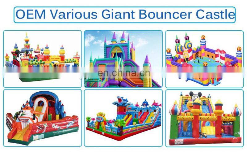 Inflatable Trampoline Playground Inflatable Bouncer Inflatable Theme Park Castle