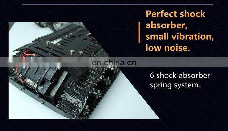 cheap education metal tracked robot tracks platform with remote control