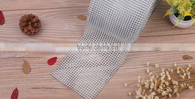 24 Rows Plastic Silver Mesh for Home Funiture Decoration