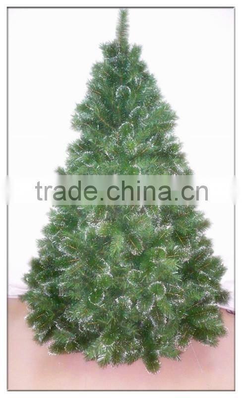 Hot Sale !Red Berries Decoratived PVC Mixed PE TREE For USA Holiday/Christmas decoration