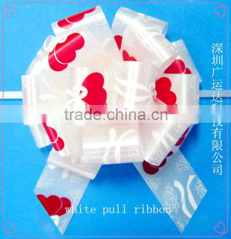 Red Satin Hongkong Pull Bow,Gaint Metallic Decoration Ribbon,Celebration Wedding Ribbon Bow,well use on any possible occassion