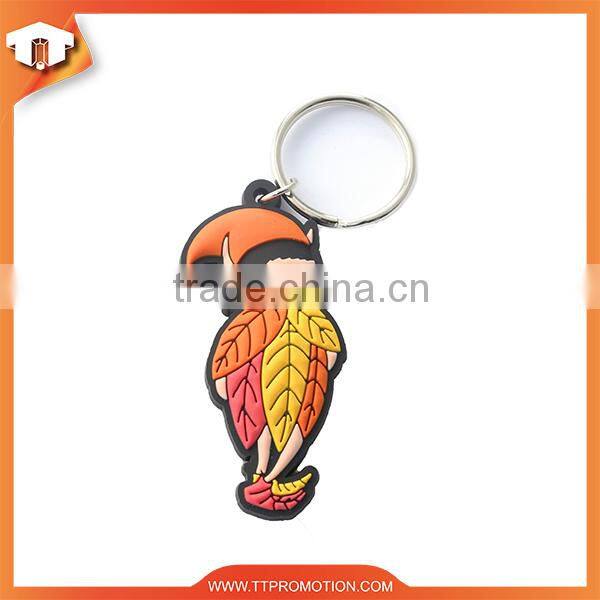 Factory customized custom soft pvc keychains