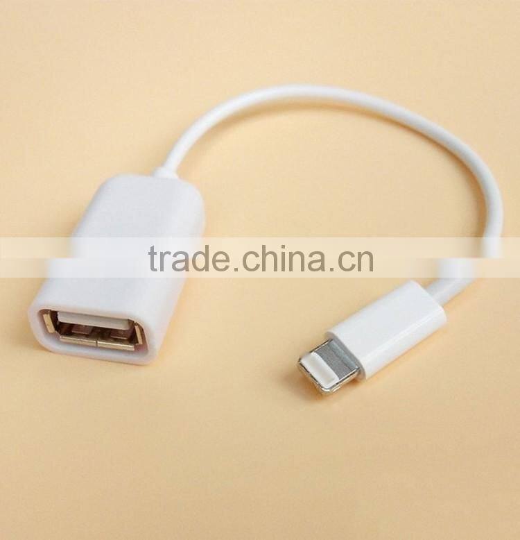 2016 New Arrivals Cheap Price Electronic Accessories Otg Cable For Ios
