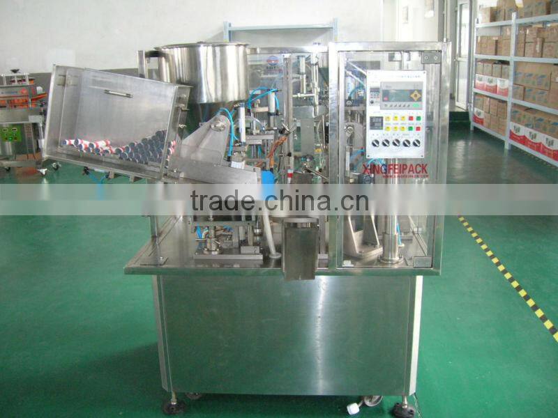Plastic Soft Tube Filling and Sealing Machine/ Packing Machine XF-GF