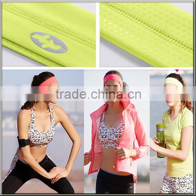 2016 OEM Manufacturer Bulk Cheapest Custom Sport Elastic Headband