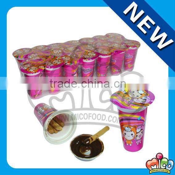 cartoon biscuit choco cup