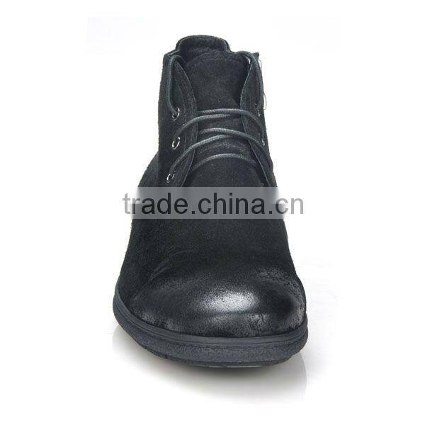 Men soft leather boots