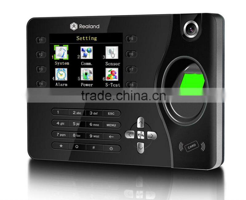 Guangzhou Realand tcp ip usb cable fingerprint time attendance A-C081