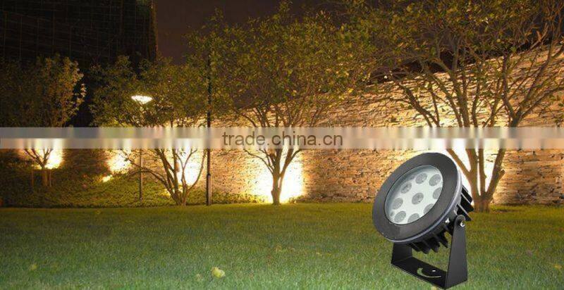9W 2016 NEW CE ROHS IP65 6W 9W 3W led light garden spot lights wall light